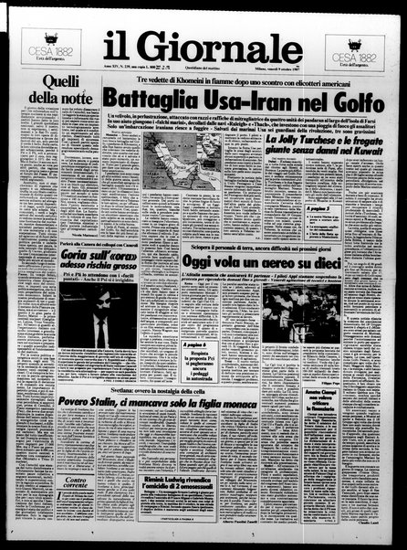 Il giornale : quotidiano del mattino